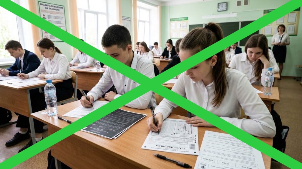 Шпаргалку на ЕГЭ приравняли к телефону. Удаляют без пересдачи в этот год